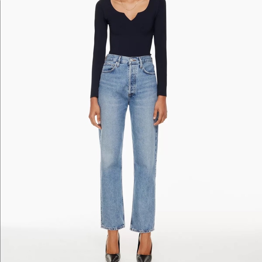 AGOLDE 90’s Pinch Waist High Rise Jeans in Endless - Size 27